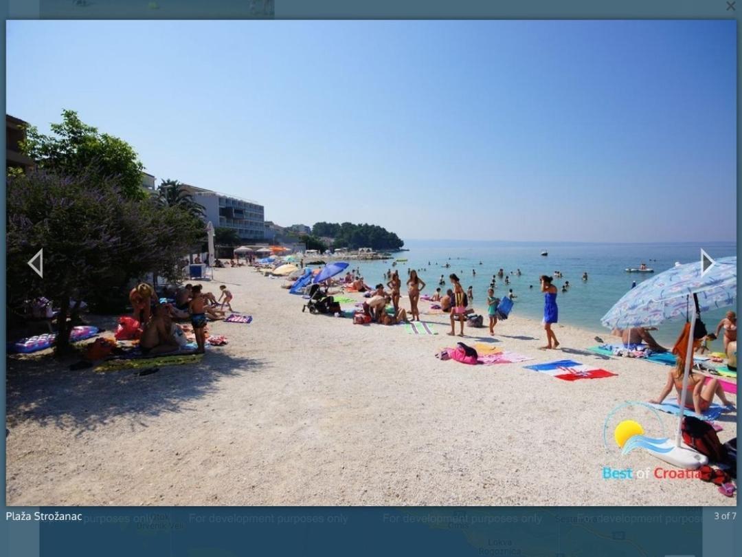 Apartman Hill Podstrana Zewnętrze zdjęcie